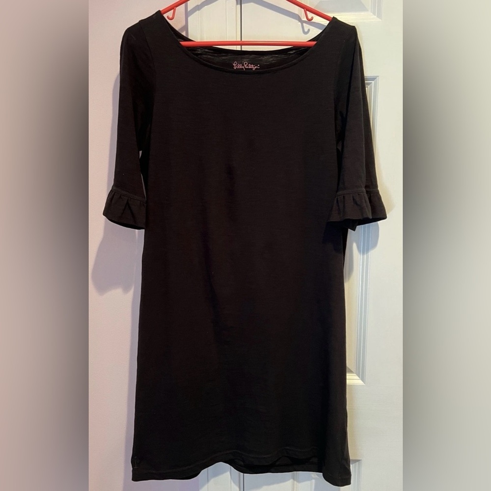 NWOT M Lilly Pulitzer Somerset Dress Black